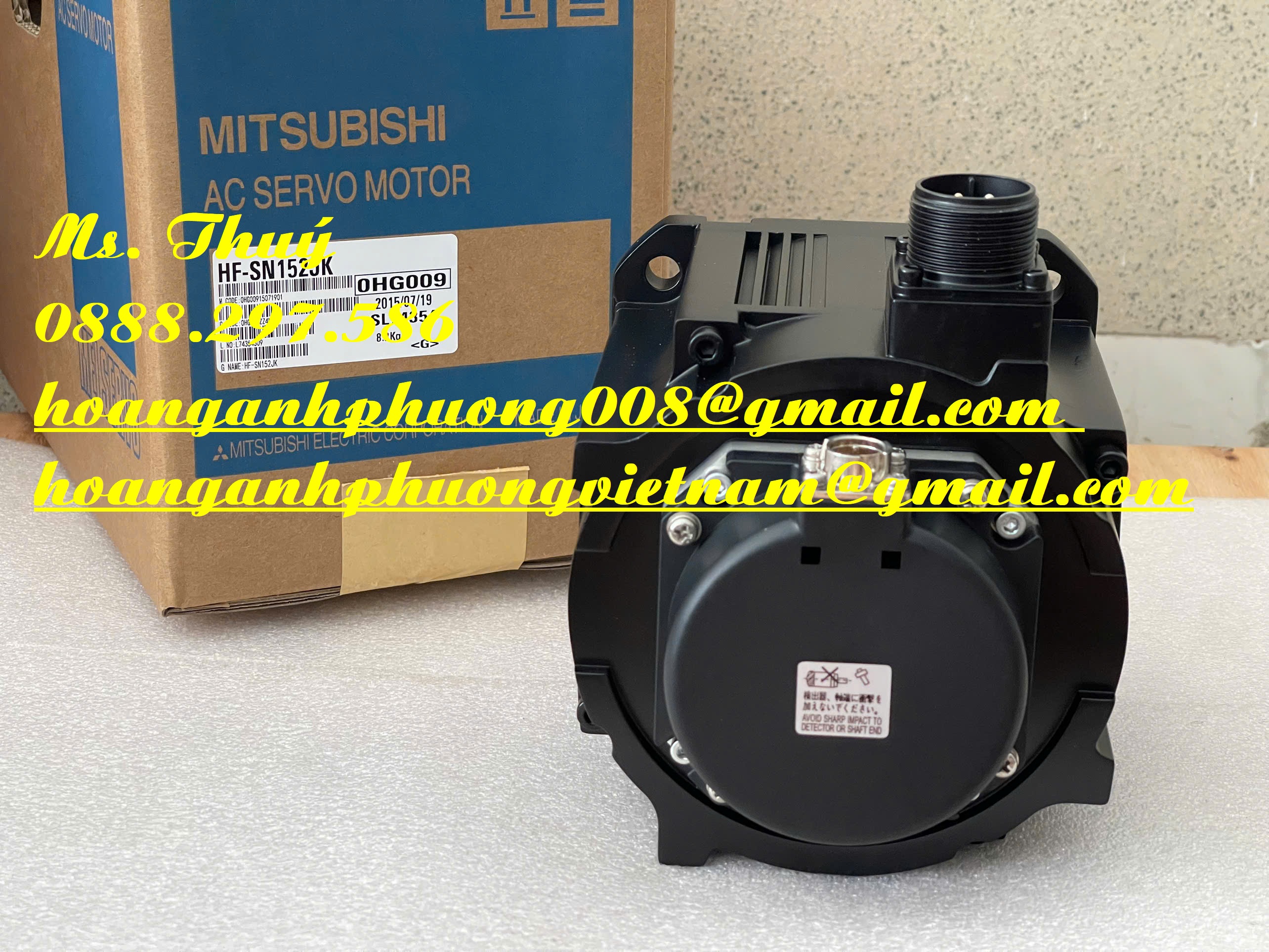 Chính hãng - Mitsubishi HF-SN152JK - Động cơ nhập mới